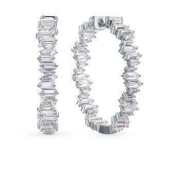 

Silver earrings with cubic zirconia sunlight sample 925