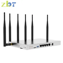 OpenWRT WiFi Router 4*LAN Gigabit 1200Mbps 2.4GHz 5.8GHz Wifi USB3.0 SIM Card Slot 4G Access Point Dual Bank Router