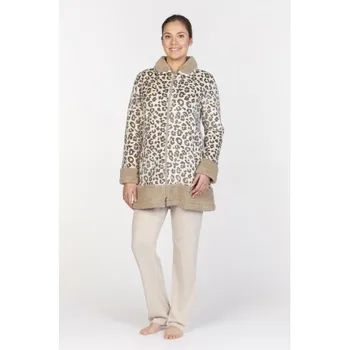 

Sheepskin jacket leopard