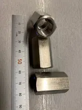 3/4-Pipe-Fitting Propane Water-Gas BSPP Female Hex-Coupling-Connector 304-Stainless-Steel