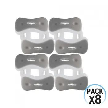

Pack 8 recessed plug protectors White 7hSevenOn Elec