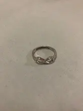 JewelOra-Anillo de Plata de Ley 925 con nudo de amor infinito para mujer, personalizado, grabado de nombre, promesa, regalos de aniversario