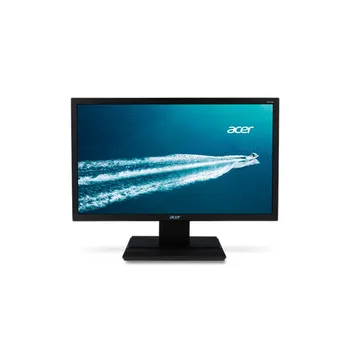 

LED MONITOR 19.5 ACER V206HQLAb black monitor pc Screenshot pc