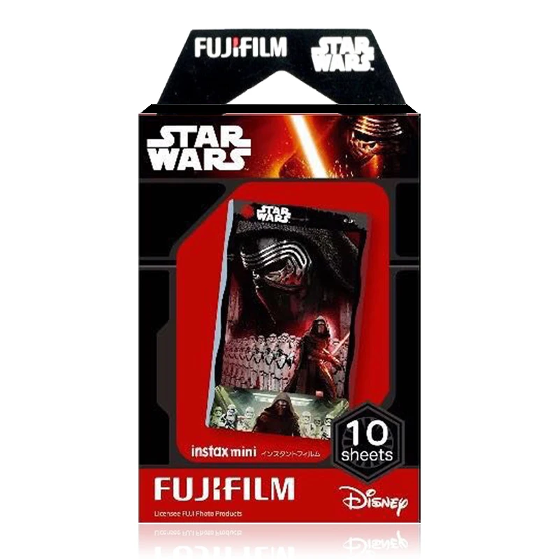 Fujifilm Instax Mini Star Wars Limited Edition Instant 10 пленка для Fuji 7s 8 + 9 25 50s 70 90 300 SP-1 2 принтера |