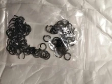 Conectores de gancho con cierre de langosta, 7 colores, 30 Uds., anillos de salto de círculo abierto, DIY, collar, pulsera, accesorios para hacer joyas, 100 Uds.