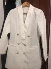 Chaqueta lisa de primavera y otoño para mujer, chaqueta Sexy rosa de manga larga con doble botonadura, abrigo ajustado, Top para mujer, ropa de moda 2020