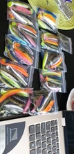 Wobbler Silicone Bait Spinnerbait-Accessories Streamer Soft-Lure Shad Sea Worm 50pcs/Lot