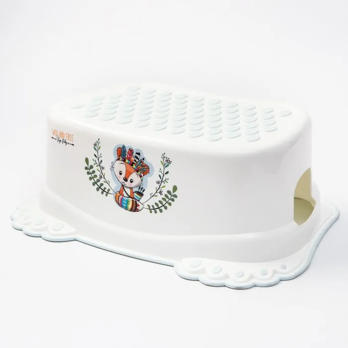 Children's stool-stand non-slip &quotWild West-pup's color white/green |