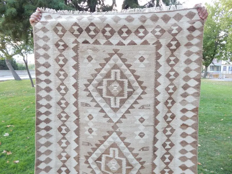 Boho кочевой Kelim ковер Runner 3'1'' X 8'5''/95x257 см