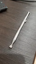 Mini portátil magnética imán pluma herramienta de capacidad para recoger tuerca perno extensible vara de recogida Stick