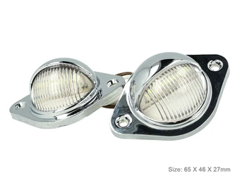 

Kit license plate lights clearance side 24V 12V cool white for van Camper Caravan trailer truck tractor truck