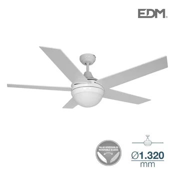 

Ceiling fan model ADRIATICO WHITE 60W diameter blades 132 CM reflectorless EDM