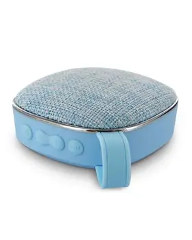 

MUVIT LIFE MLSSP0010 blue fabric BLUETOOTH speaker-FM-MICROSD (up to 32GB) -400MAH-FUNC battery. HANDS FREE