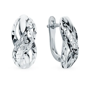 

Silver earrings SUNLIGHT