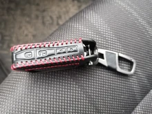 Cuero coche caso clave de Starline E63 E90 E91 E61 E95 E66 2-coche alarma LCD controlador remoto llavero transmisor llaves cubierta