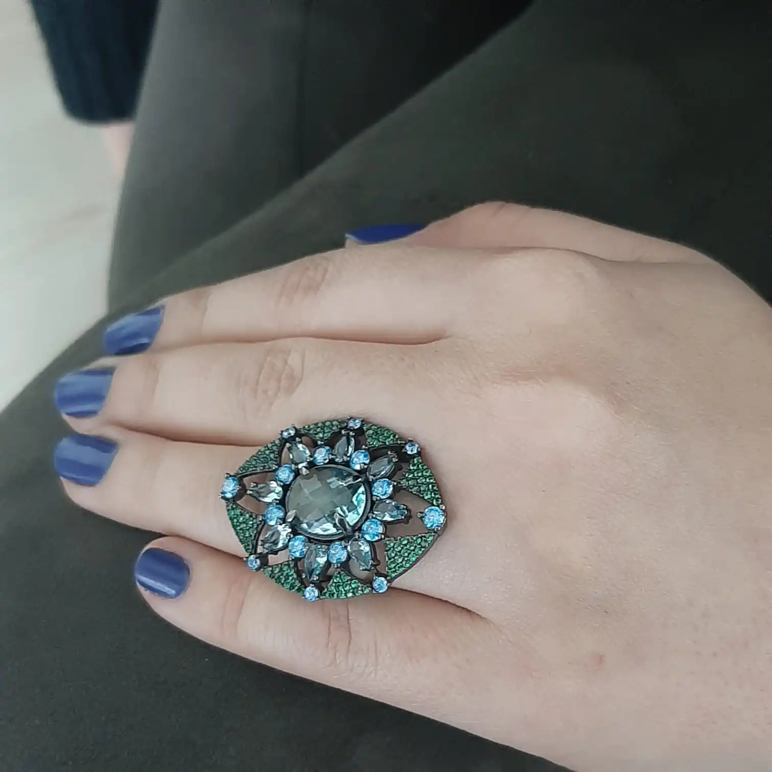 

Art Design Women Ring Silver Ring for Women 925 Sterling Silver