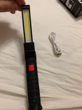 Flashlight-Torch Hanging-Hook-Lamp Work-Light Usb Rechargeable Magnetic Portable Outdoor Camping