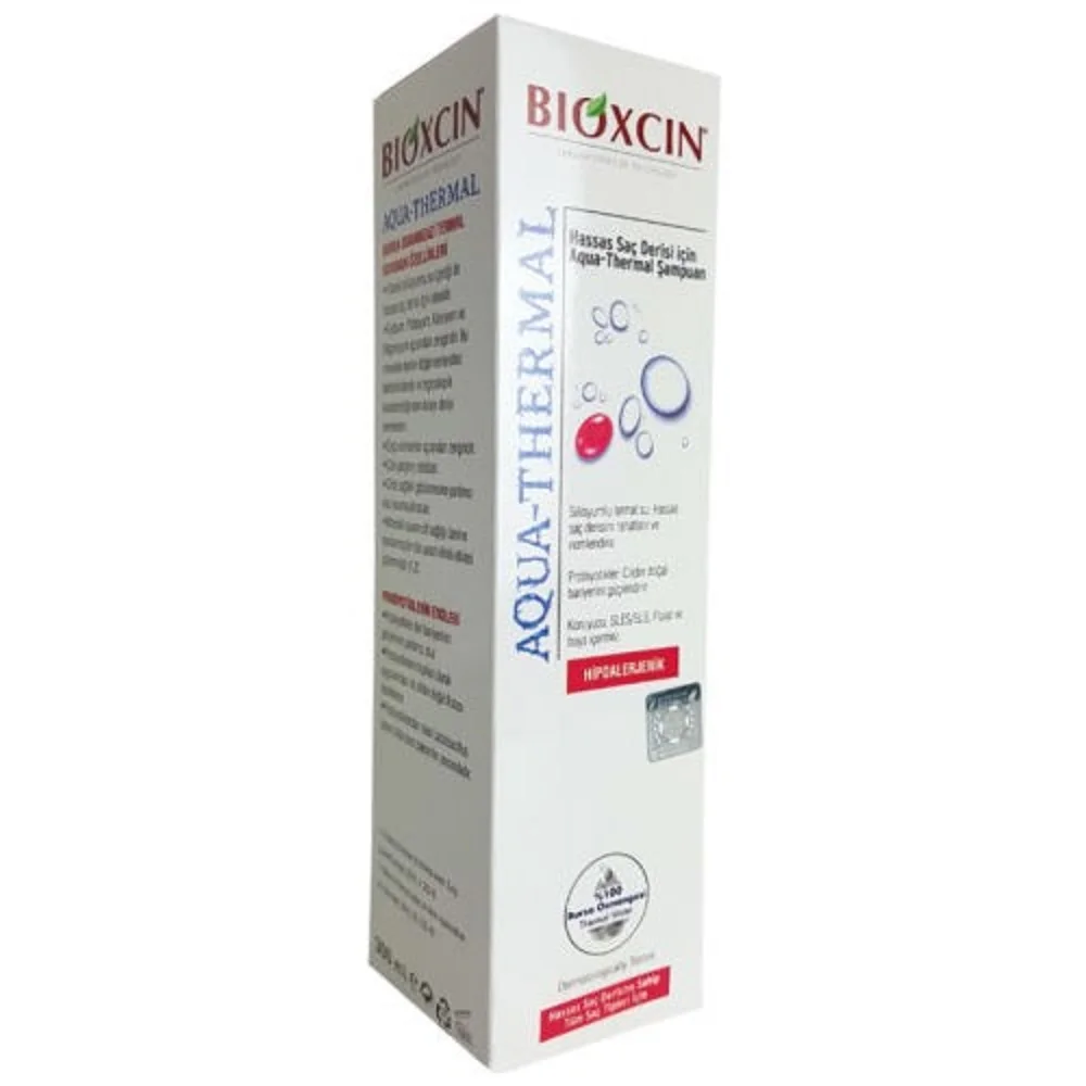 Bioxcin Аква-Термальность шампунь для чувствительной кожи головы и волос 300 мл
