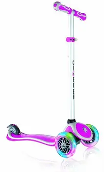 

Scooter-kickboard Globber "18 Primo plus lights V2 (light. Wheels) pink art 442-110-2 p92004