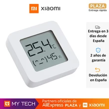 Xiaomi Mi Temperature and Humidity Monitor 2, termostato, monitor de temperatura y humedad inteligente, pantalla LCD Digital