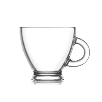 

Piece Coffee Cup Set LAV Roma 95 ml Crystal (6 Pcs)