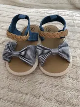 Sandalias antideslizantes con lazo para niñas de 0 a 18 meses, zapatos de princesa con lazo para bebés recién nacidas, sandalias de verano, de material PU