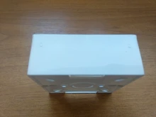 Junction-Box Socket Switch Outfit External Baking 86-Type Flame-Retardant Black Pvc/abs