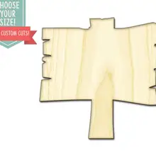 Вывеска деревянная вырезанная-на заказ Выберите свой размер Лазерная резка Деревянные Художественные принадлежности для рукоделия Настенный декор свадебный детский DCS0628