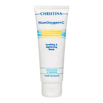 

Mask for face Christina fluoroxygen + C soothing & lightening mask