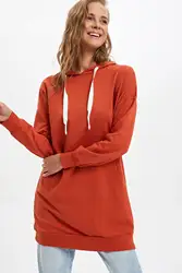 DeFacto Женский трикотажный Tunic-L1170AZ19AU с длинными рукавами