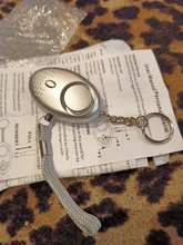 Alerta de protección Personal de 130db para niños, niñas y mujeres mayores, sirena de defensa Personal, alarma de Panic