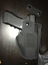 Bolsa de pistola táctica, artículo de caza, cinturón de accesorios para Glock 17 18 26, funda Universal de todas las tallas