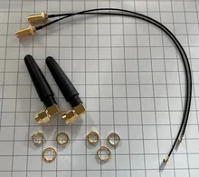 Antena de 868 MHz 915 MHz lora lorawan GSM 3bdi conector macho SMA antena 868 MHz 915 MHz antenne 10cm RP-SMA/u FL Cable Pigtail