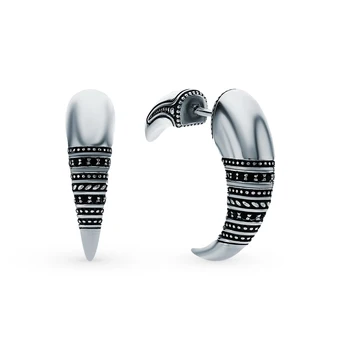 

Silver earrings with cubic zirconia sunlight sample 925