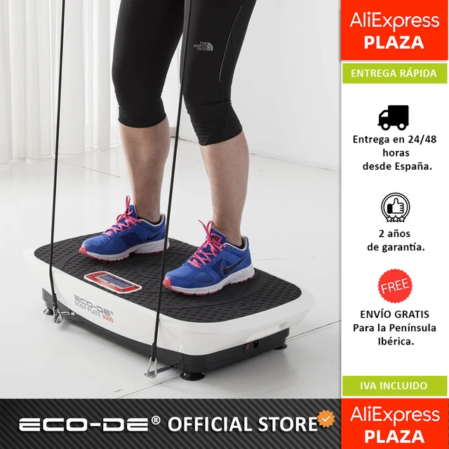 Plataforma Vibratoria Ejercicio con Mando