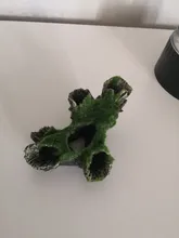 Aquarium-Decoration Fish-Tank Tree House-Hole Resin for Mountain-View