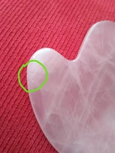 Natural Jade Gua Sha tablero raspador masaje de cuarzo rosa Jade Guasha piedra Chin cuello de la cara de arrugas removedor de belleza