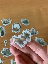 Mohamm-pegatinas decorativas Kawaii de la serie Tiempo Retro, pegatinas personalizadas para diario, papelería, escamas, álbum de recortes, bricolaje