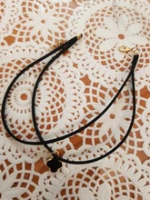 Collar de cadenas de encaje multicapa para niñas, 11 Uds., Gargantilla elástica gótica exquisita, joyería para niños