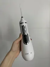 Waterpulse-irrigador Dental V500 portátil, dispositivo de limpieza Dental inalámbrico, con chorro de irrigación, 4 modos, 200ml, resistente al agua