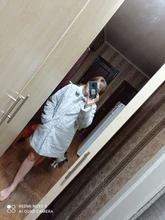 Bella philosion-abrigo de piel sintética abrigado para mujer, chaqueta informal lisa con cuello vuelto, para invierno, 2020