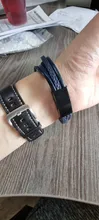 ZOSHI-Pulseras de cuero coloridas trenzadas para hombre, brazalete Heren, pulseras de cuero genuino a la moda con hebilla magnética