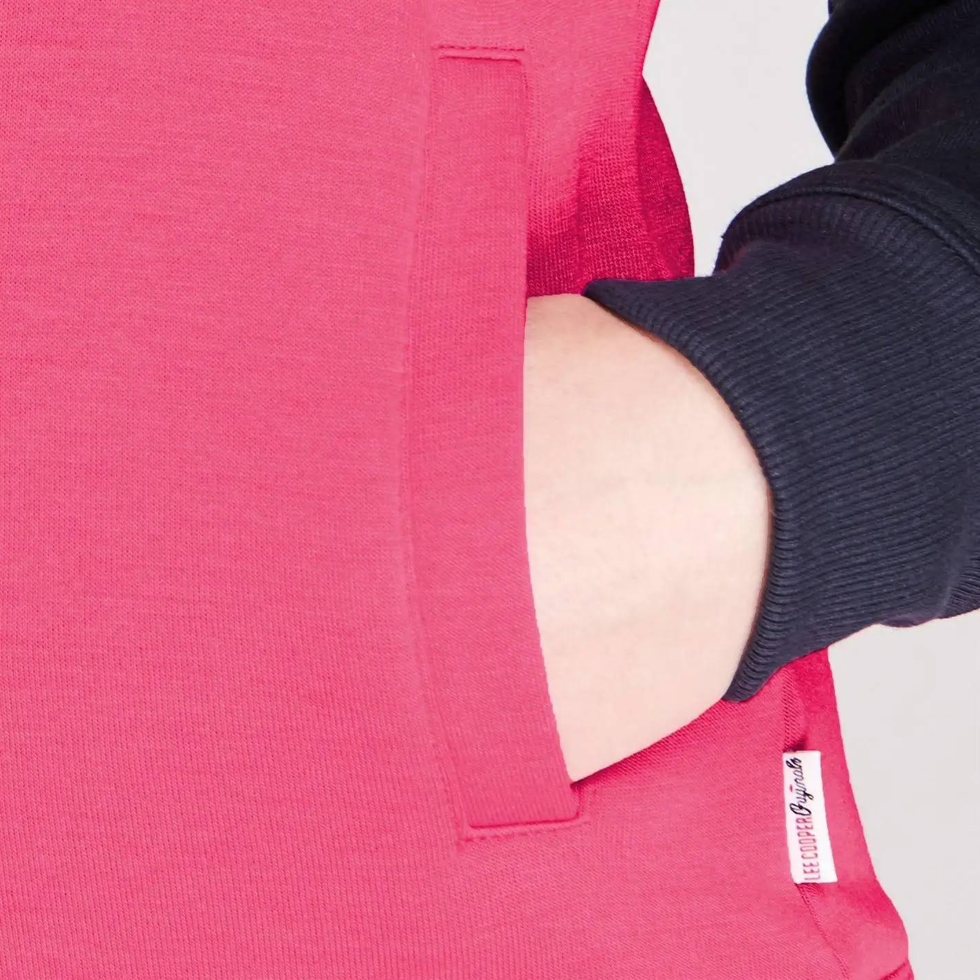 LEE COOPER FELPA DONNA NAVY/PINK|Sudaderas con capucha y sudaderas| -  AliExpress