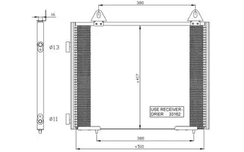 

NRF Condenser, air conditioning
