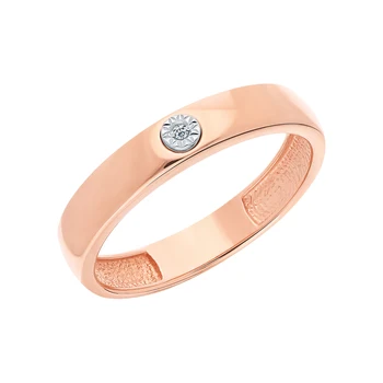 

Sunlight gold diamond wedding ring