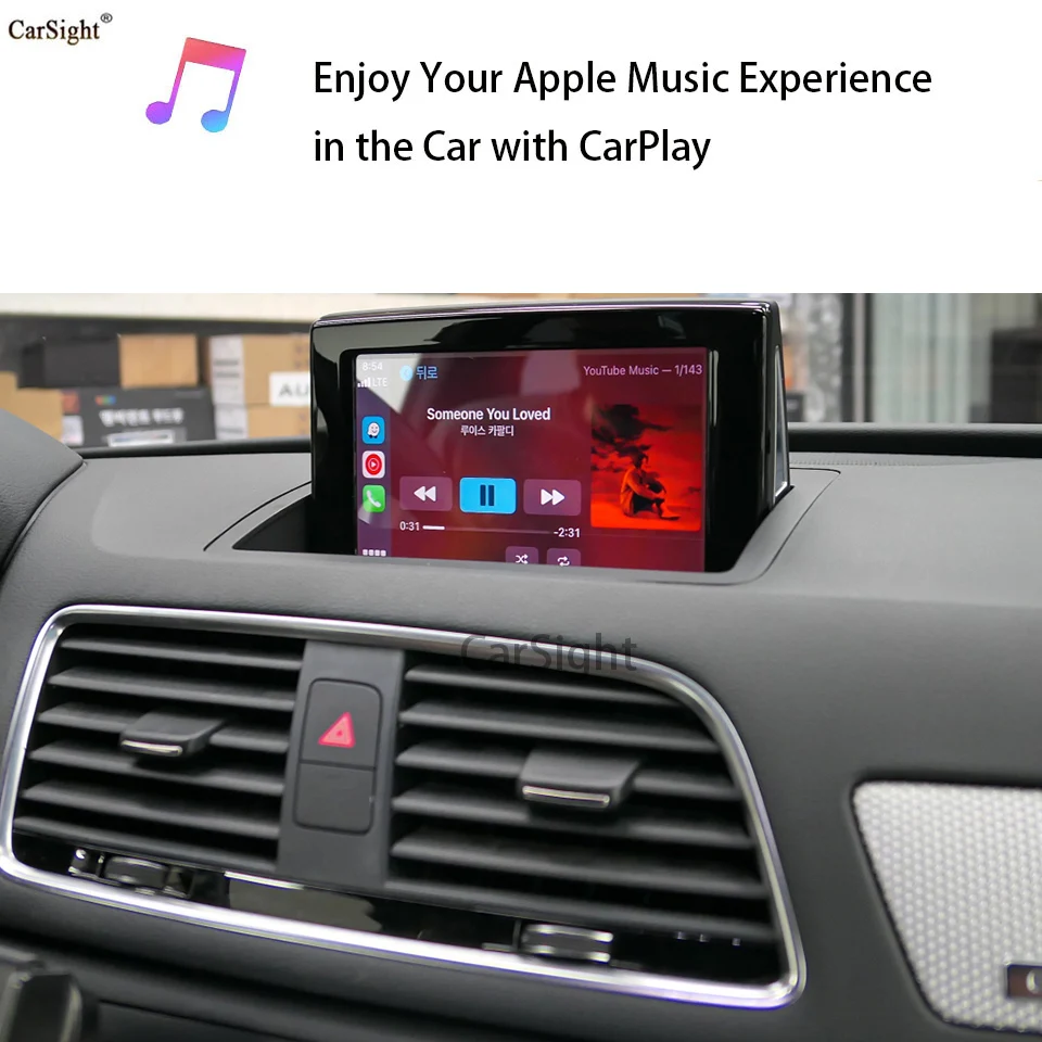Автоматическая модернизация Apple CarPlay и Android для AUDI A1 3G MMI Basic Car Play Waze Google Wechat Siri