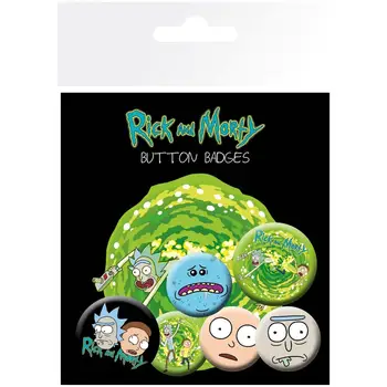 

Rick And Morty: Characters (badge Pack)GB EYE3.31