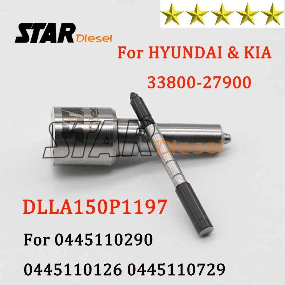 STAR diesel DLLA150P1197 0433171755 Форсунка Common Rail DLLA 150 P 1197 для HYUNDAI &amp KIA 33800-27900 | Автомобили и