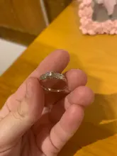 Anillos de plata de ley 925 auténtica para mujer, corona princesa Tiara, corazón de amor brillante, CZ, joyería de compromiso de aniversario