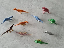 10 unids/lote Mini modelo de dinosaurio de los niños juguetes educativos pequeña simulación Animal figuras juguetes de los niños para niño regalo